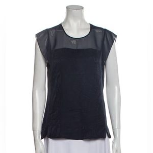 Rebecca Taylor Navy blouse Size XS / 0